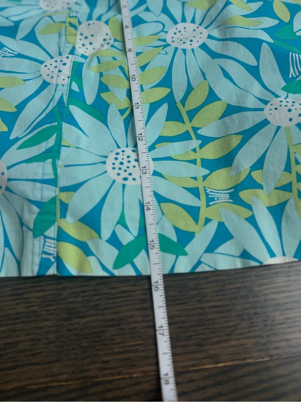 Lilly Pulitzer teal mini